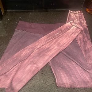 Purple ombré under armour leggings